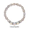 Harmonywear - Freshwater Pearl Bracelet - Clear/Opalite